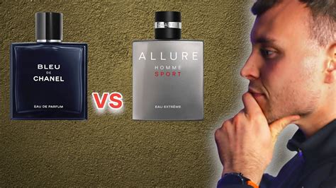 chanel allure homme sport vs bleu de chanel|chanel allure homme sport sale.